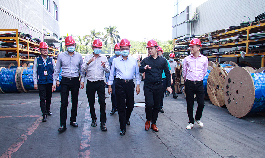 鳳崗鎮委書記張耀洪一行視察VR彩票